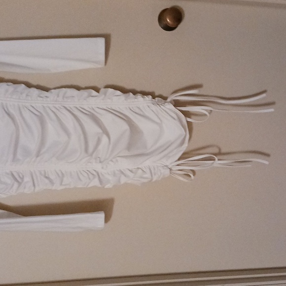 Mini Ruched Bodycon Dress - Picture 2 of 6